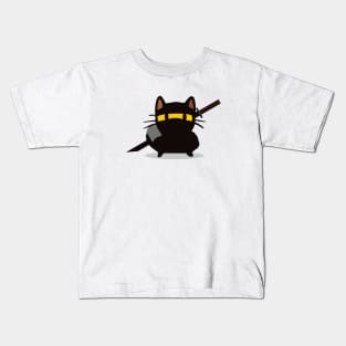 Ninja Cat Kids T-Shirt